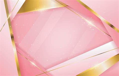 Luxury Pink And Gold Background 3882158 Vector Art At Vecteezy
