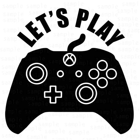 Lets Play Xbox Controller Svg Xbox Svg Controller Svg Games Svg