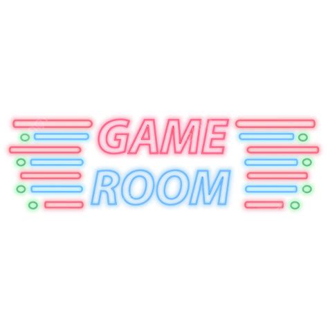 Stock Room Vector Art Png Game Room Neon Sign Stock Gaming Neon Sign