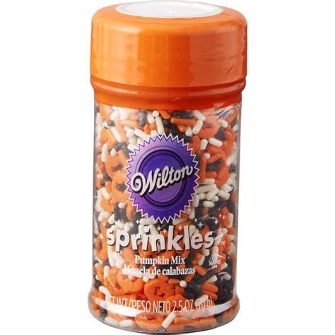 Halloween Pumpkins Sprinkle Mix Wilton