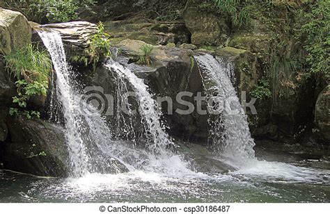 Waterfall In Lushan National Park Province Jiangxi Canstock