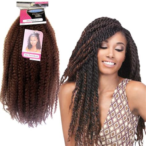 Twist hairstyles are immensely popular. AFRO Twist Braid Hair Super Quality Afro Kinky Braid ...