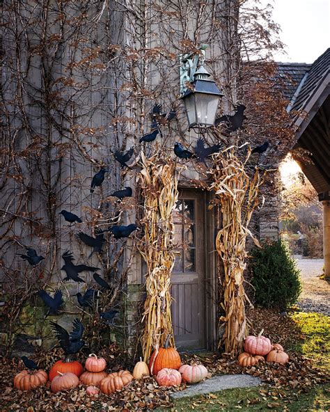 25 Of Our Best Outdoor Halloween Decorations Martha Stewart