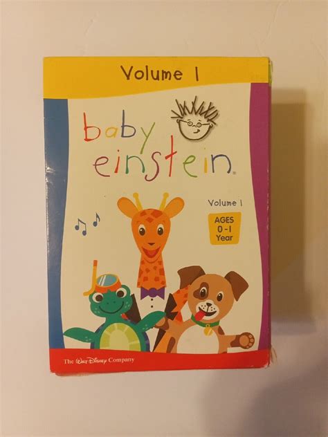 Baby Einstein Volume 1 Ages 0 1 Year 6 Dvd Box Set By Walt Disney