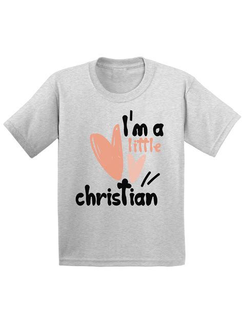 Awkward Styles Im A Little Christian Toddler Shirt Christening Ts