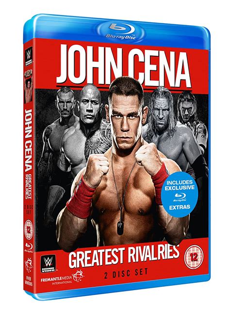 Amazon Com Wwe John Cena Greatest Rivalries Blu Ray Uk Import Movies Tv