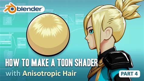 Toon Shader Tutorial Part 4 How To Make Anisotropic Hair Blender 2 8 Eevee Artofit
