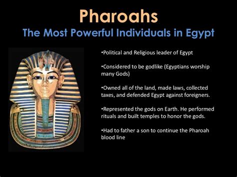 Egyptian Culture Powerpoint