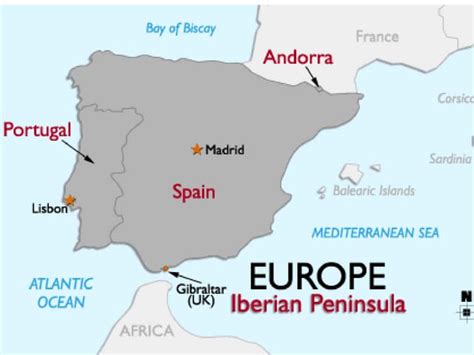 Iberian Peninsula Meseta Mountain Ranges Countries Ppt