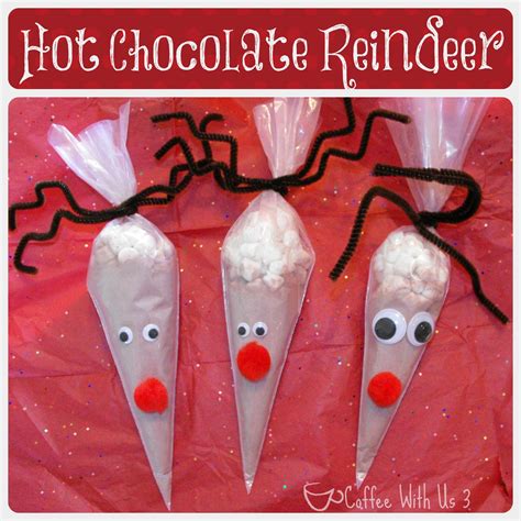 Hot Chocolate Reindeer Reindeer Hot Chocolate Easy Christmas Ts