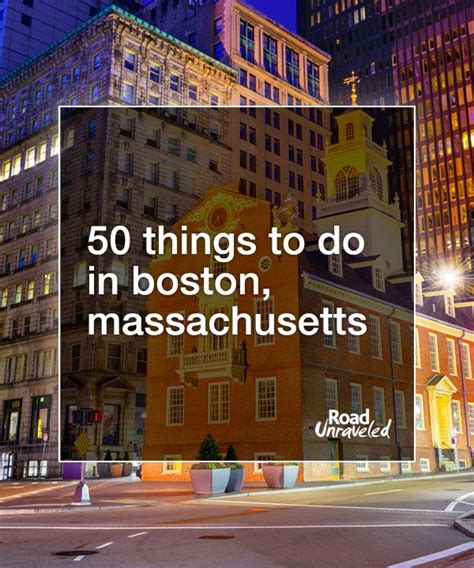50 Things To Do In Boston Massachusetts Road Unraveled Boston