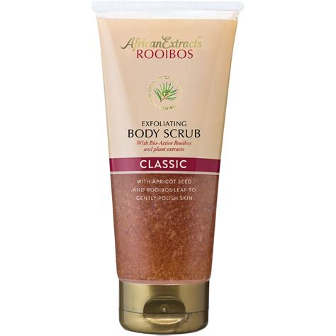 African Extracts Rooibos Exfoliating Body Scrub 200ml South African