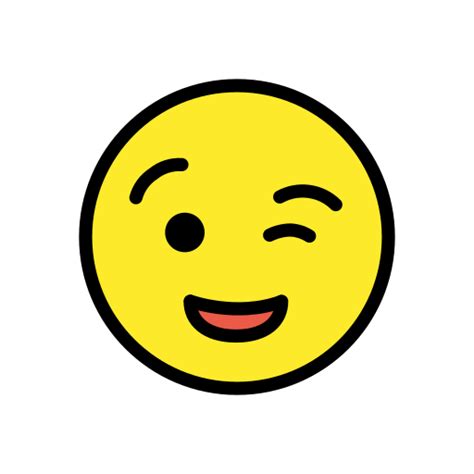 😉 Winking Face Emoji Wink Emoji