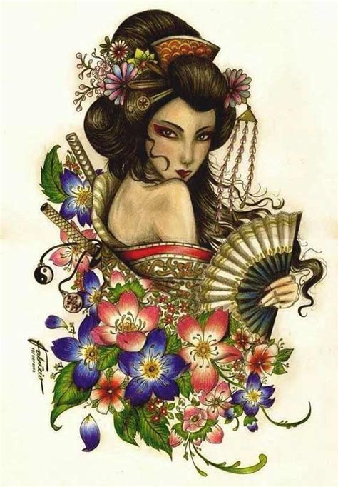 Bạn có thể lựa chọn hình xăm geisha để xăm lên bất kỳ phần nào của cơ thể như là ngực, lưng, cổ, xương sườn Sốt sình sịch với 50 mẫu hình xăm cô gái Nhật Bản Geisha tuyệt đẹp