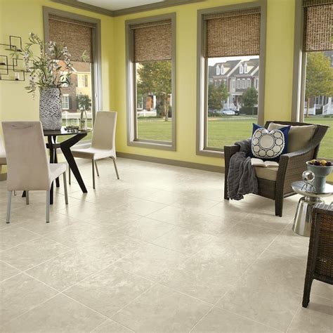 Armstrong Flooring Alterna Sistine White 16 In X 16 In Groutable