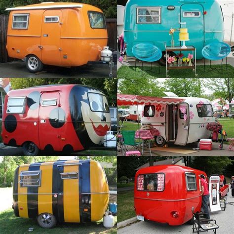 Campers & Caravans 2 | Oude caravans, Kamperen, Caravan