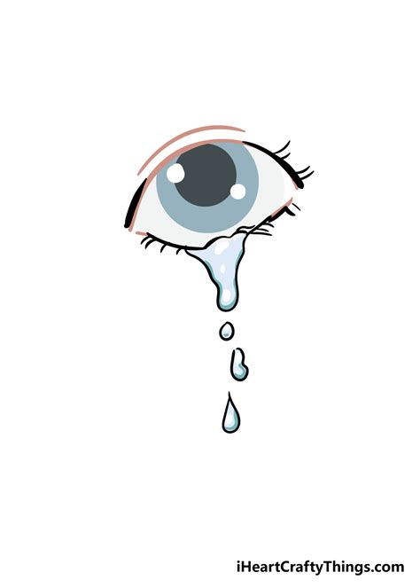 Crying Eye Drawings