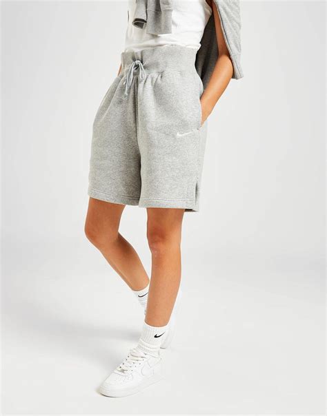 Nike Phoenix Fleece Shorts Grey The Sole Supplier