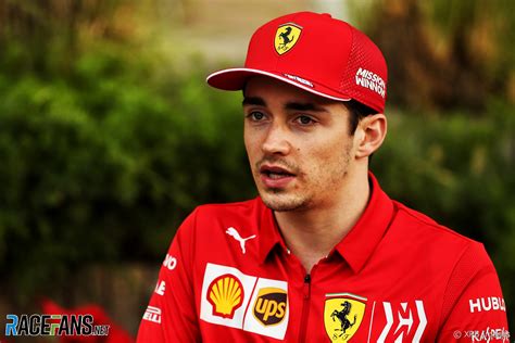 Charles leclerc on the perfect trajectory. Charles Leclerc, Ferrari, Bahrain International Circuit, 2019 · RaceFans