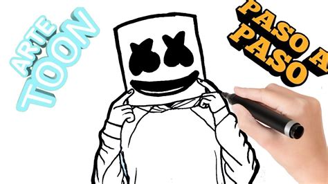 Como Dibujar A Marshmello Paso A Paso How To Draw Marshmallow YouTube