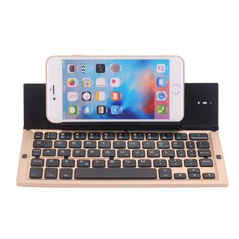 Portable Foldable Folding Wireless Mini Bluetooth Keyboard For Iphone