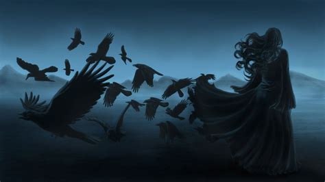 Gothic Crow Wallpapers Top Free Gothic Crow Backgrounds Wallpaperaccess