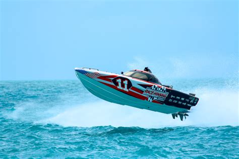 thunder on the waves race winning brands offshore powerboat racing team finds success race