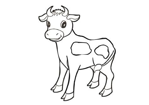 Printable Coloring Pages Of Cow Coloring Page Indian Cow Coloring Page