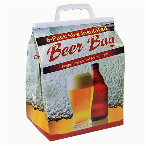 Beer Bag And Growler Bag 3 Sizes Durable Insulated Beverage Carrier