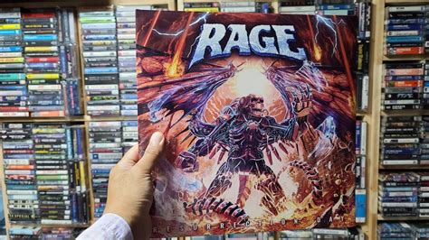Rage Resurrection Day Vinyl Photo Metal Kingdom