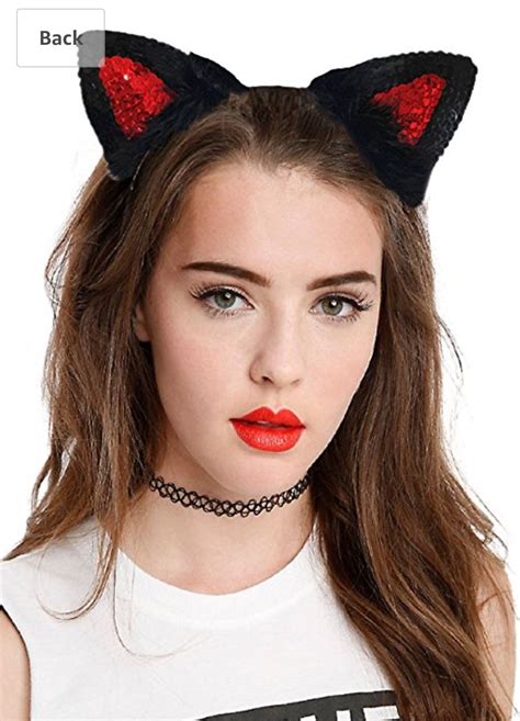 99 Luxury Lace Cat Ears Headband Sexy Fur Headwear Party Headband