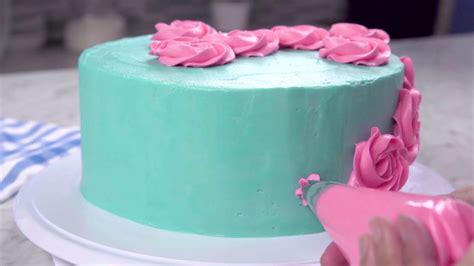 How To Create A Rosette Cake 6 Steps Youtube