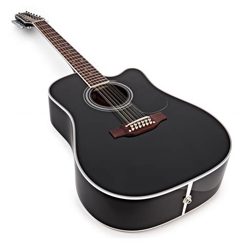 Takamine Ef381sc 12 String Electro Acoustic Black At Gear4music