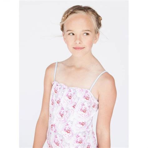 Stella Cove Girls Pink Floral Pattern One Piece Swimsuit