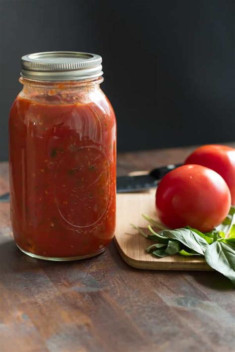 Even the relatively small amount that we're making here — just any tomato that tastes good can be used to make tomato sauce; How to make Basic Tomato Sauce Recipe - Primavera Kitchen