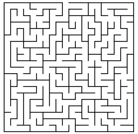 A Quick And Easy Way To Create Printable Mazes Free Technology For