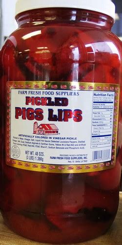Pickled Pig Snouts