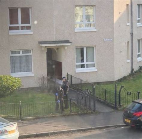 Police Probe Suspicious Death In Glasgow Flat Bbc News
