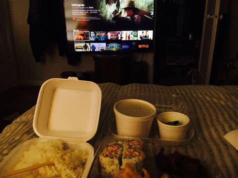 Nothing Like Netflix And Chill By Yourself With A Ton Of Food Netflix