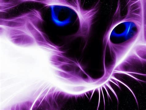 Fractal Catlove This Purple Cat Purple Love All Things Purple