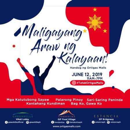 A secret group called ''katipunan' consisting philippine activists who wanted. Ortigas Malls Hold Twin Celebrations To Celebrate Father's ...