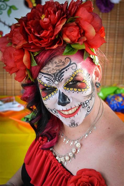 Sugar Skull Face Painting Sugar Skull Carnival Face Paint