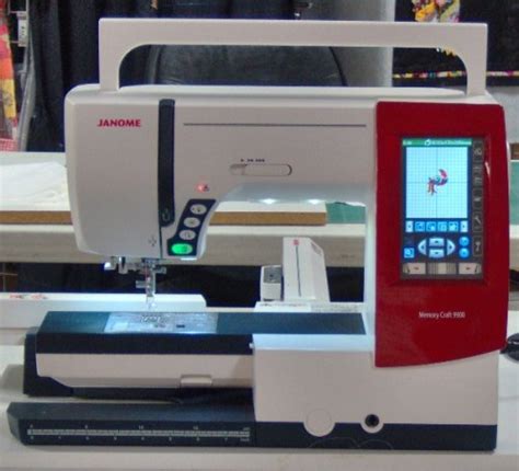 Janome Memory Craft 9900 Review Sewing Insight