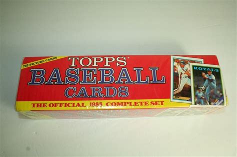 1990 Topps Baseball Cards Factory Sealed Set Scrollent