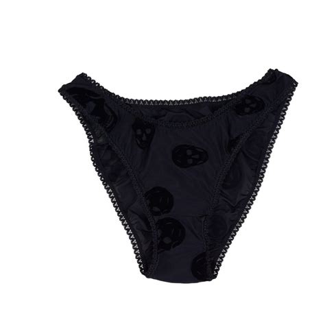 Amanda Green Strappy Ouvert Panties Blackwings Lingerie