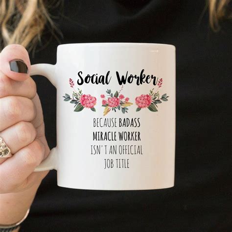 Social Worker Mug Social Worker T Social Worker Coffee Etsy