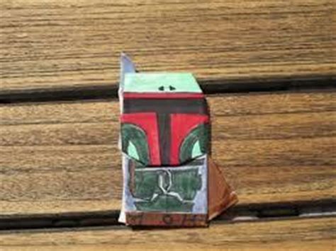 Origami Boba Fett | Origami Yoda