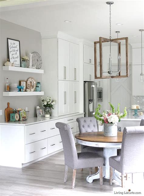 Check out these white and wood modern farmhouse kitchen ideas! White Kitchen Reveal | Modern Farmhouse Before and After ...