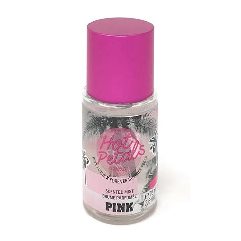 Victorias Secret Pink Hot Petals Body Mist 25 Fl Oz Travel Size