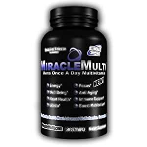 Take a personalized approach to supplementation. Amazon.com: MiracleMulti Best Multivitamin for Men, High ...